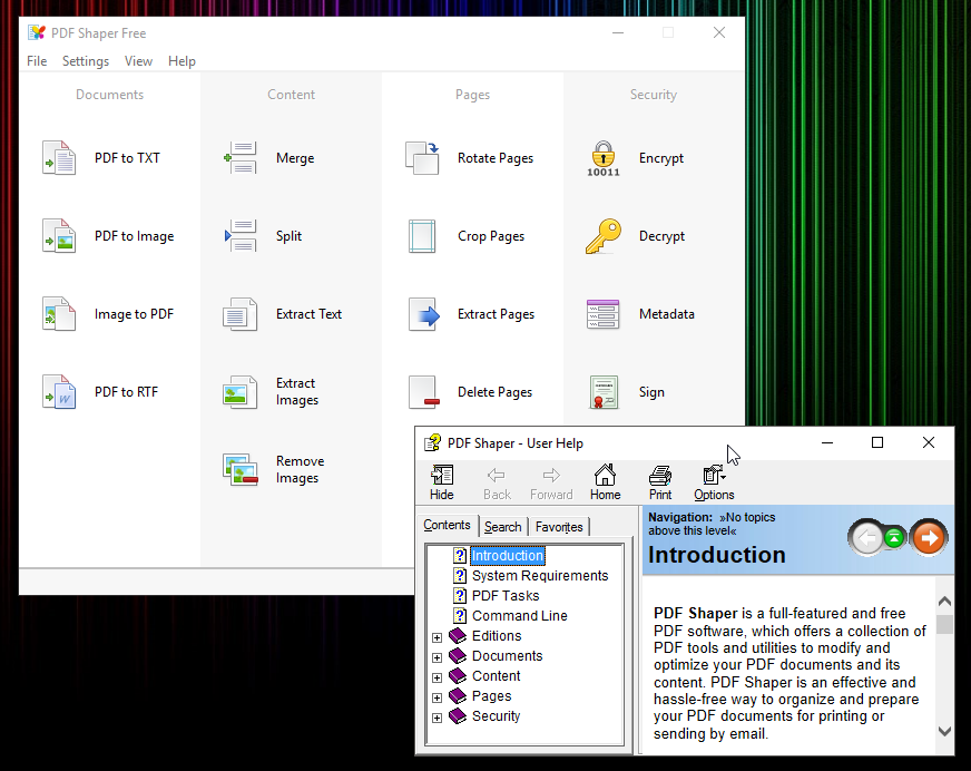 Buy PDF Shaper Professional!