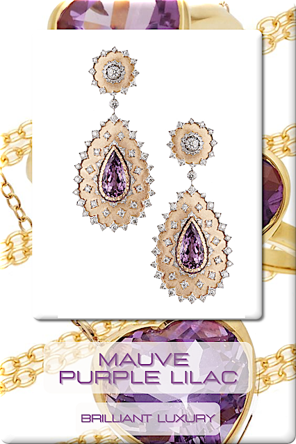 ♦Accessory Color Mauve Purple Lilac #shoes #bags #jewelry #purple #brilliantluxury