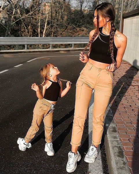 outfits identicos mama e hija