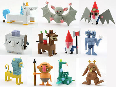 Kidrobot - Tic Toc Apocalypse Mini Series Blind Boxed Vinyl Figures by Amanda Visell