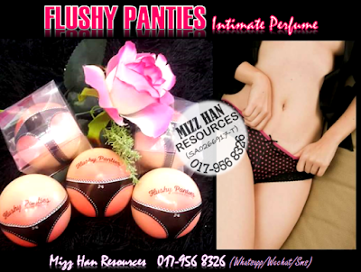 FLUSHY PANTIES INTIMATE PERFUME