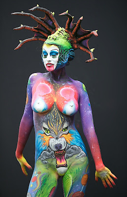 Festival Body Painting Ideas