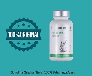 Masker Spirulina Tiens Bisa Diminum