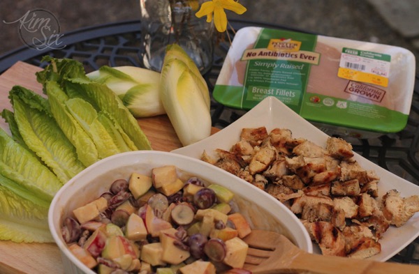 Balsamic Honey Apple Chicken Salad