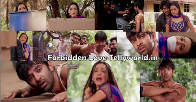 Star Life Forbidden Love 1st July 2019 Monday Written Update  " Khushi Comes to Save Arnav and Falls From Hill Arnav's Fight " .