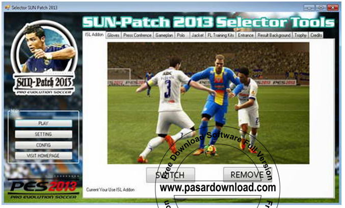 Download Update PES 2013 - Sun Patch 2013 v 2.0