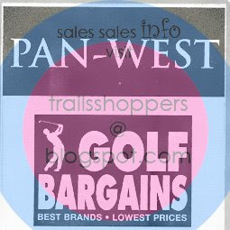 Pan West Golf Bargains Nationwide Sale