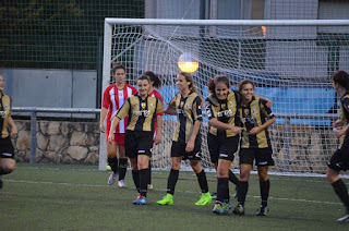 Partido del Barakaldo CF contra el Lakua