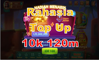 Top Up Higgs Domino 10k 120m