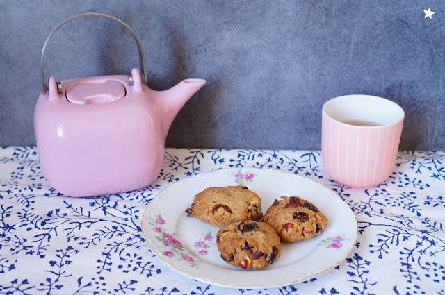 cookies aux fruits secs IG bas vegan goûter dessert