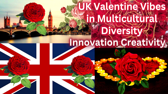 UK Valentine Vibes in Multicultural Diversity