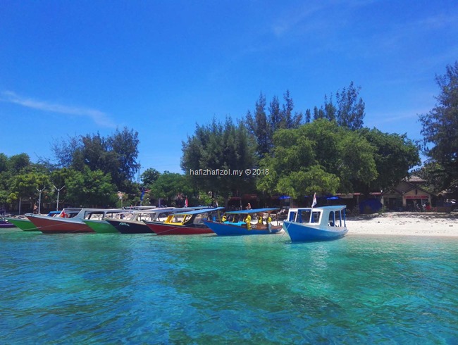 pantai cantik gili trawangan