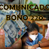 MINEDU LANZA COMUNICADO SOBRE EL BONO 220