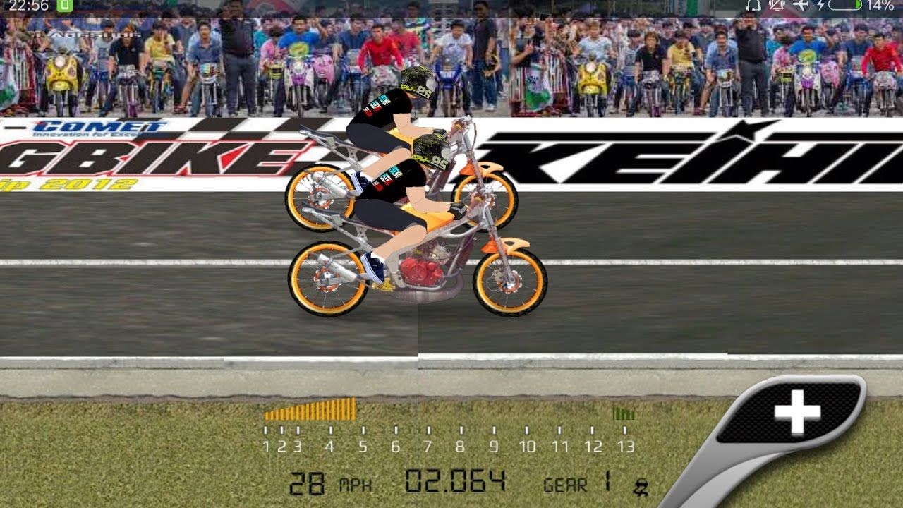 Game Balapan Drag Bike 201m Karya Anak Bangsa Dengan Grafis Yang