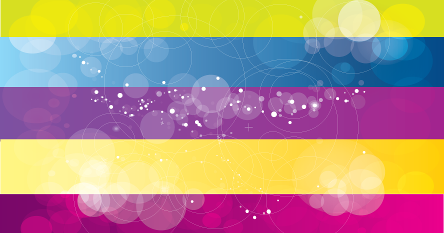 Multi Color Vector Background By Gwebstock