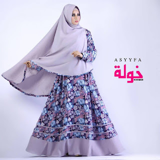 ASSYFA by KHAWLA SOFT UNGU