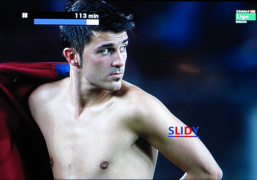 but I've posted some pics of shirtless Villa in this post of my blog