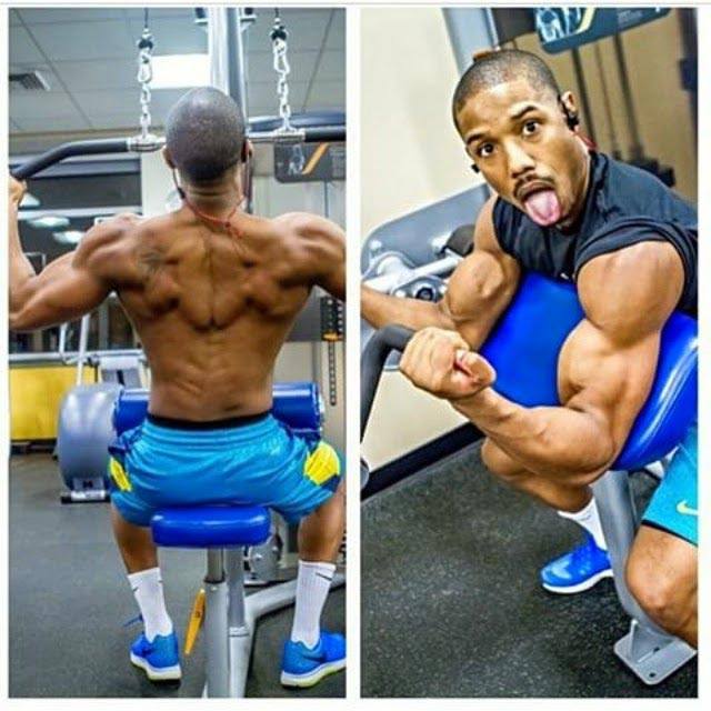Michael B. Jordan Workout and Diet Creed | Muscle world