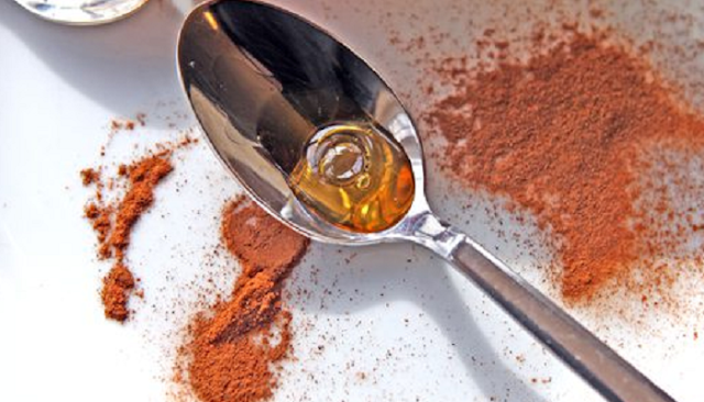 nodules on face Powdered Cinnamon and Honey