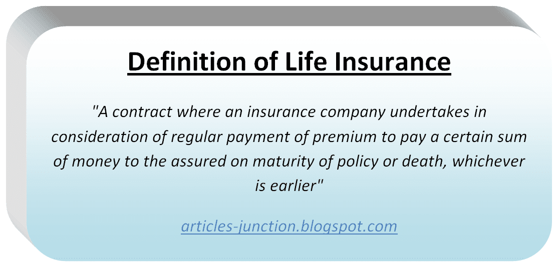 Types of Life Insurance Policies Life Insurance Definition Meaning