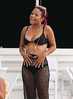 Christina Milian looking hot in a bikini