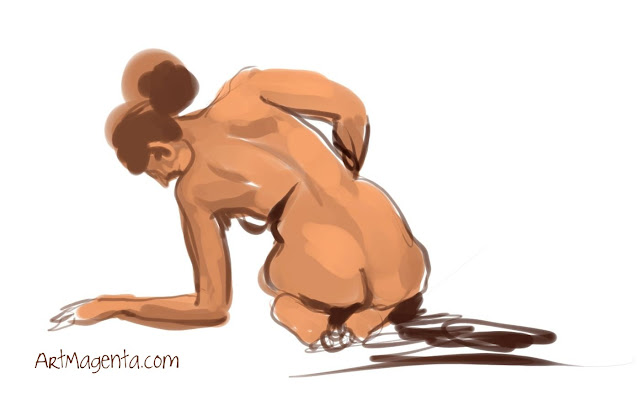 Life drawing from ArtMagenta.com