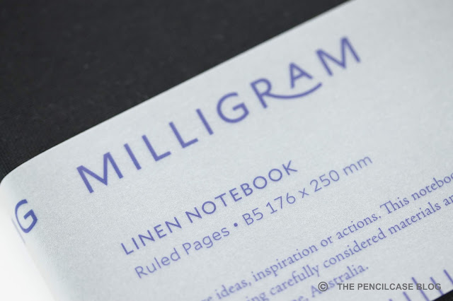 My favorites of 2018: Milligram Studio Linen notebook