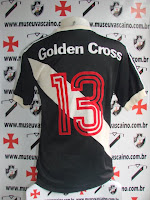 Foto da camisa do Vasco. Adidas 1985 Golden Cross