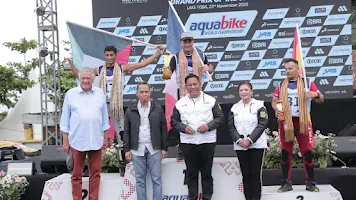 Pastorello, Pembalap Jetski Asal Prancis Juarai Aquabike World Championship 2023 di Silalahi
