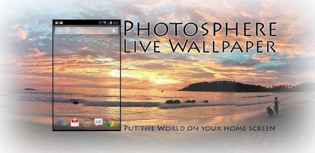 Photosphere Live Wallpaper for Android