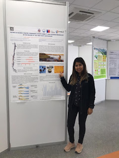 El equipo de investigación del laboratorio participan del XV Congreso Geológico Chileno