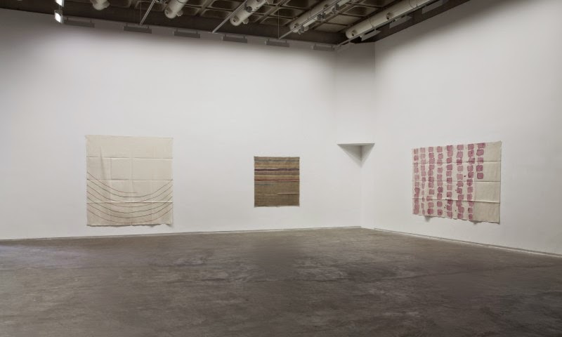 Giorgio Griffa at The Douglas Hyde Gallery