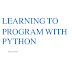 LEARNING TO PROGRAM WITH PYTHON by Richard L. Halterman pdf free download