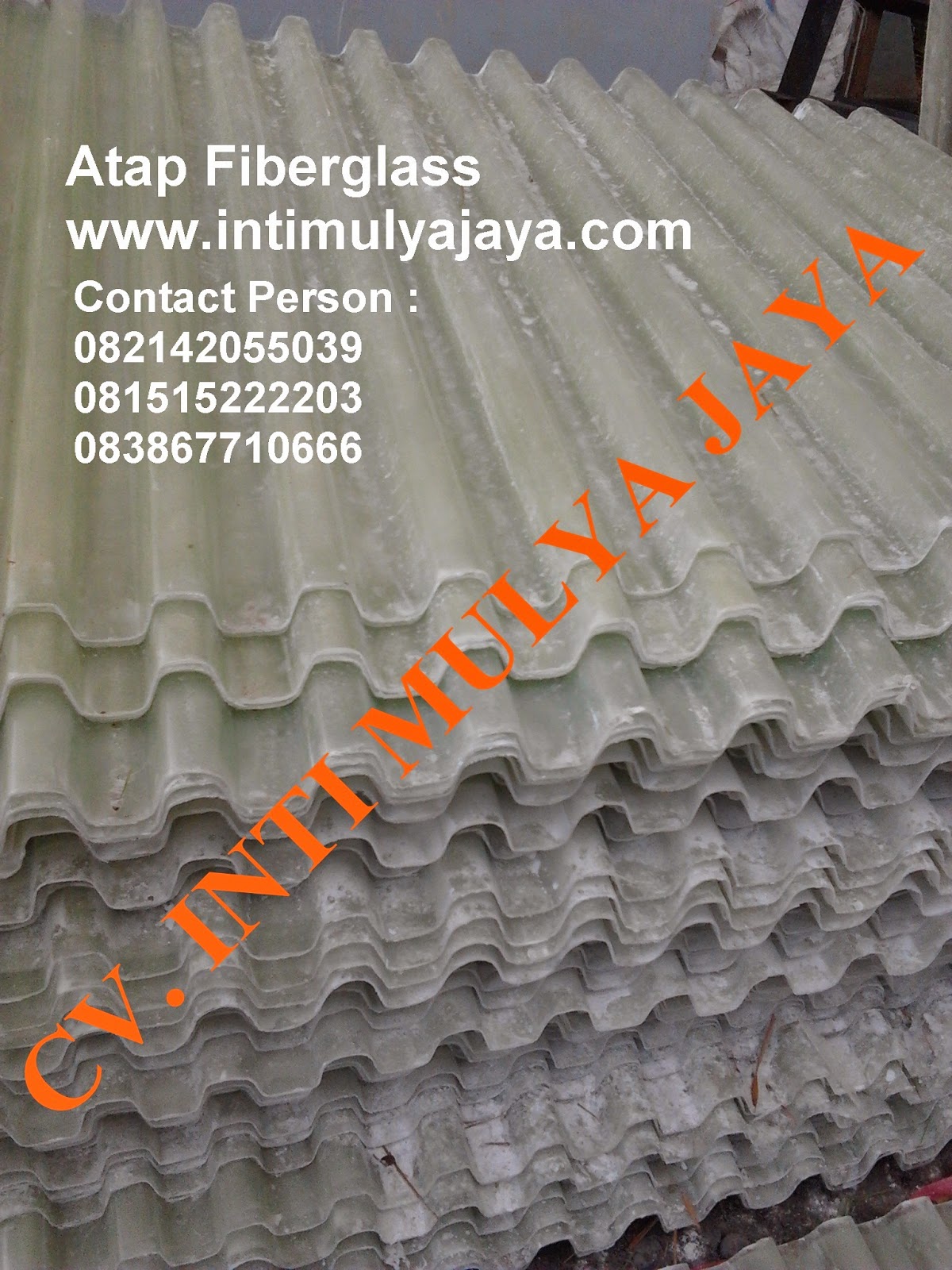 CV INTI MULYA JAYA Fiberglass Products ATAP FIBERGLASS 