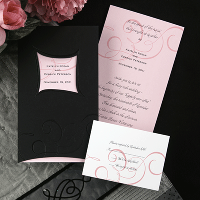 The Purple Mermaid features the finest wedding invitations on the market 