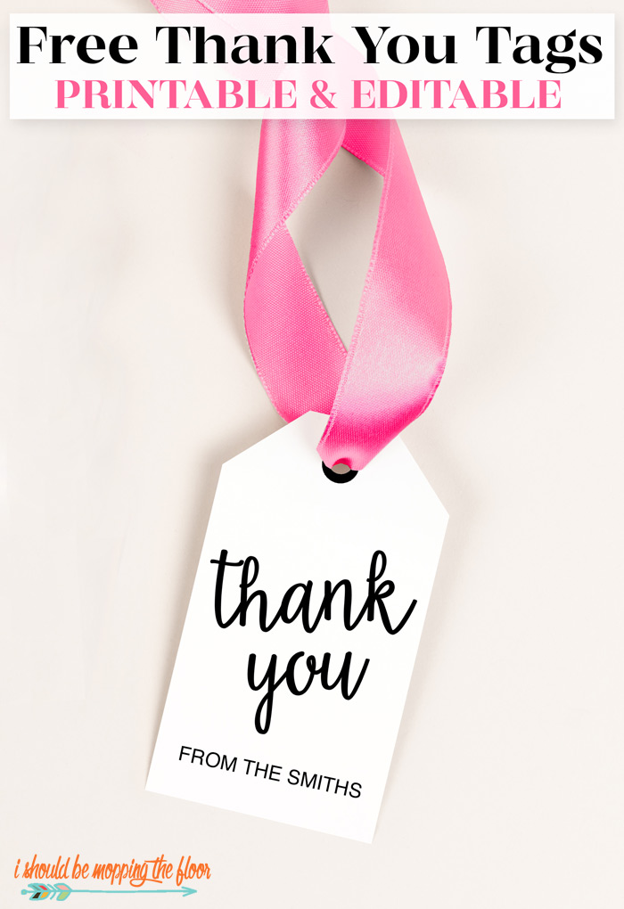 Thank You So Much Gift Tags, Flowers Party Favors Tags for Gift Bags,  Christmas Tags for Gifts, Thank You Label Tags for Wedding, Bridal Shower