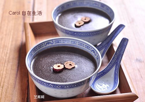 芝麻糊。Black Sesame Paste - 實作影片