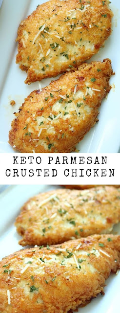  Keto Parmesan Crusted Chicken 