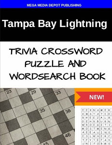 Tampa Bay Lightning Trivia Crossword Puzzle and Word Search Book