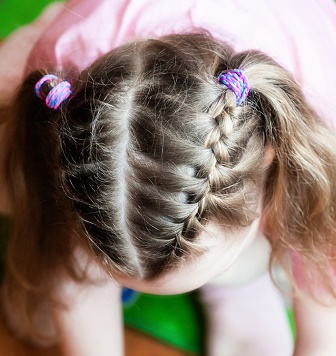 Model Kepang  Rambut  Pendek Anak  Kecil Gaya Rambut 