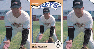 Brad Hildreth 1990 Frederick Keys card