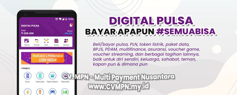 Digital Pulsa, Agen Pulsa Murah 2023 dari  CV. Digital Payment Online