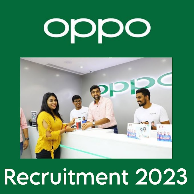 Oppo Mobile Recruitment 2023 – Apply online for multiple 7100 new posts