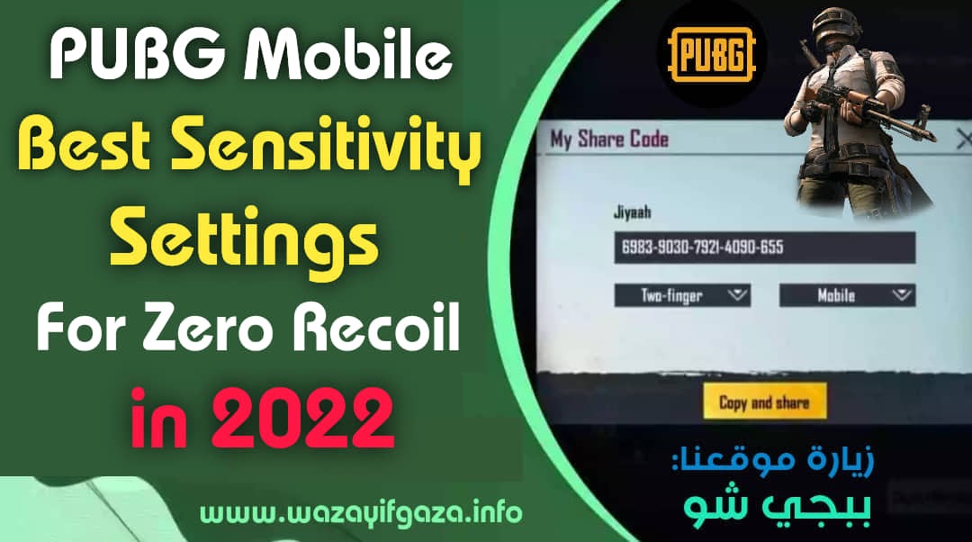 Pubg Mobile Best Sensitivity Settings For Zero Recoil In 22