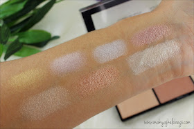 NYX Stobe of Genius Illuminating Palet Swatch