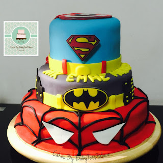 Avengers cakes SG