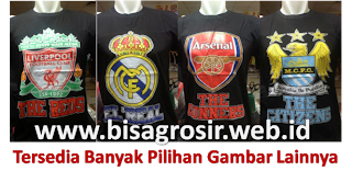 Kaos Club Sepakbola Sablon Pasta