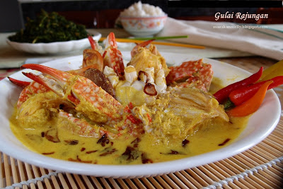 CARA MEMBUAT GULAI RAJUNGAN (KEPITING LAUT) PEDAS