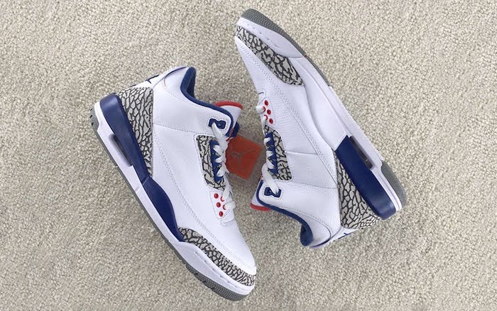 Air Jordan 3 OG True Blue Release Date 854262-106