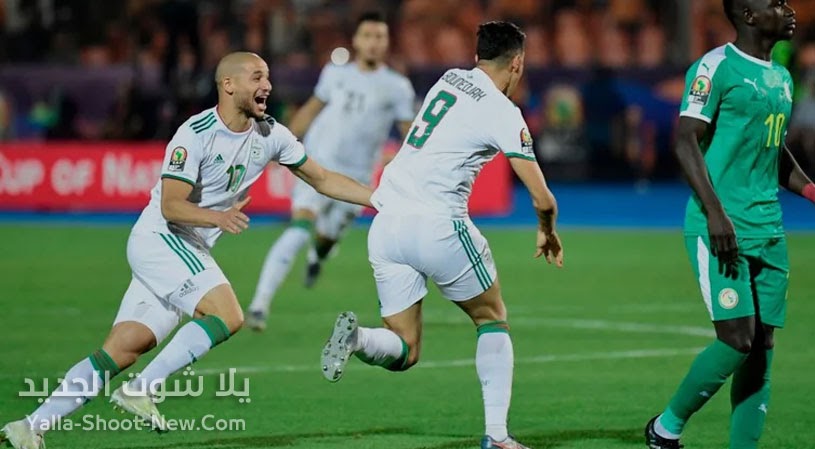 تشكيلة الجزائر في المباراة الودية امام السنغال اليوم